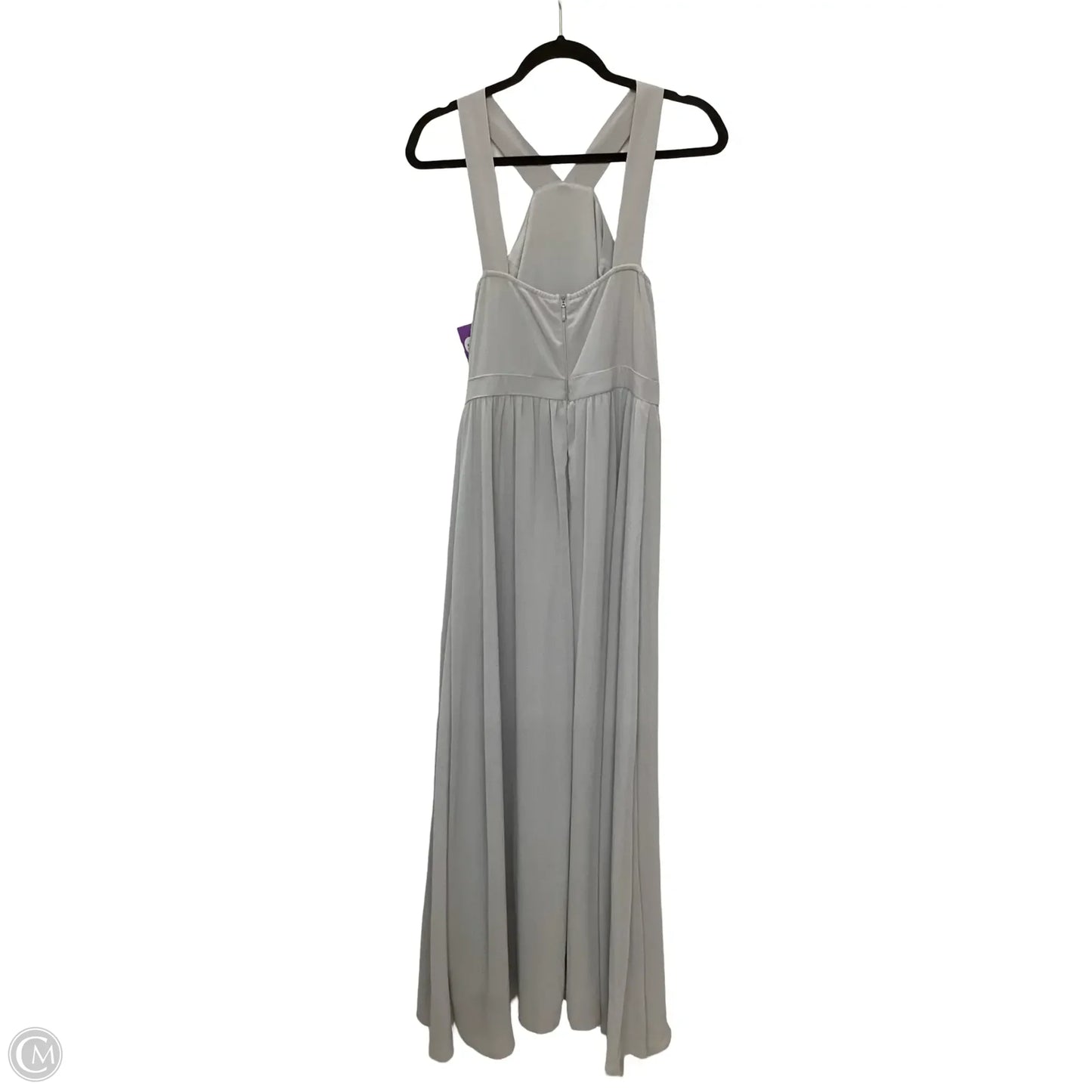 Dress Party Long By Lulus In Grey, Size: M