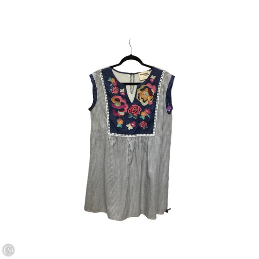 Dress Casual Short By Savanna Jane In Multi-colored, Size: L
