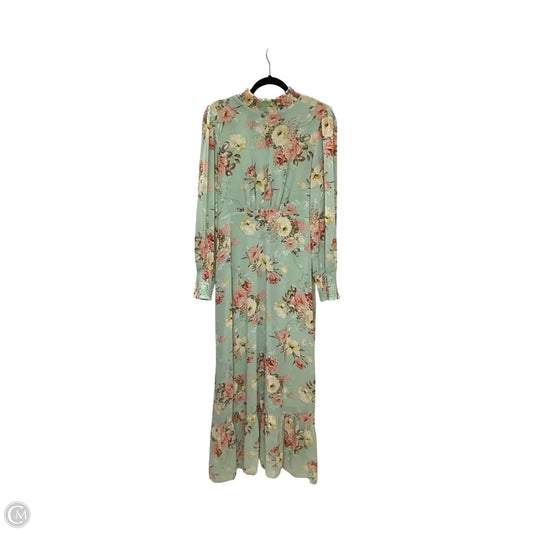 Dress Casual Maxi By Baltic Born In Floral Print, Size: Xl