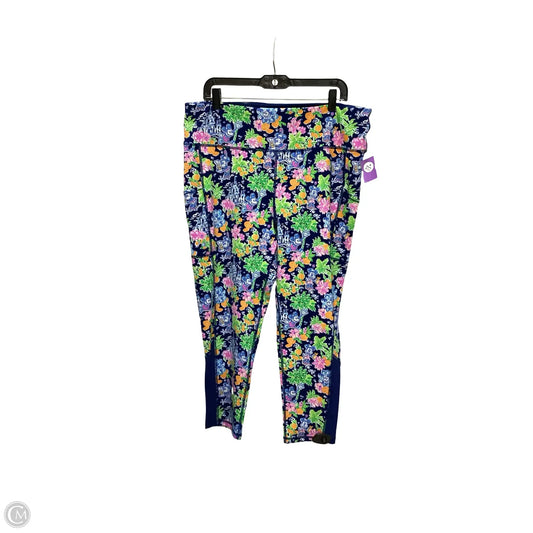 Leggings Designer By Lilly Pulitzer + Disney Collection In Multi-colored, Size: Xxl
