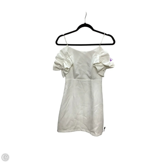 Dress Casual Short By Do + Be In White, Size: Xs