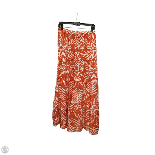 Skirt Maxi By Crown And Ivy In Orange, Size: Xl