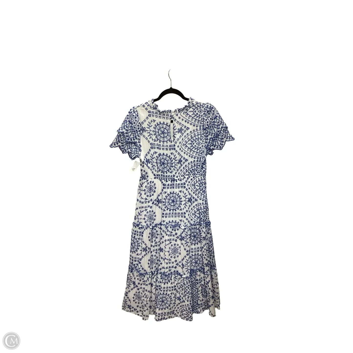 Dress Casual Maxi By Hayden La In Blue & White, Size: M