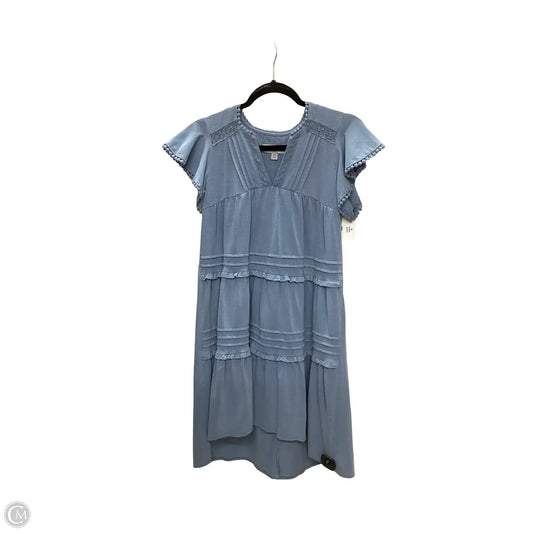 knox rose dresses Women's flutter short sleeve button- front dress