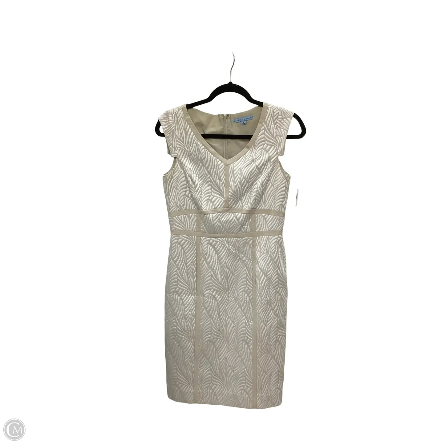 Dress Casual Short By Antonio Melani In Cream, Size: 4
