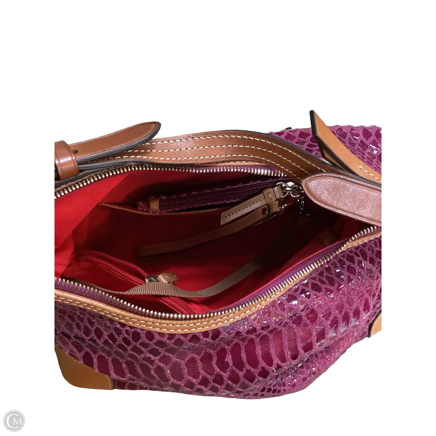 Handbag Designer By Dooney And Bourke, Size: Large