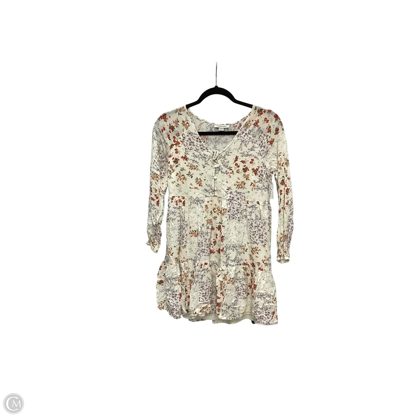 Dress Casual Short By American Eagle In Floral Print, Size: Xs