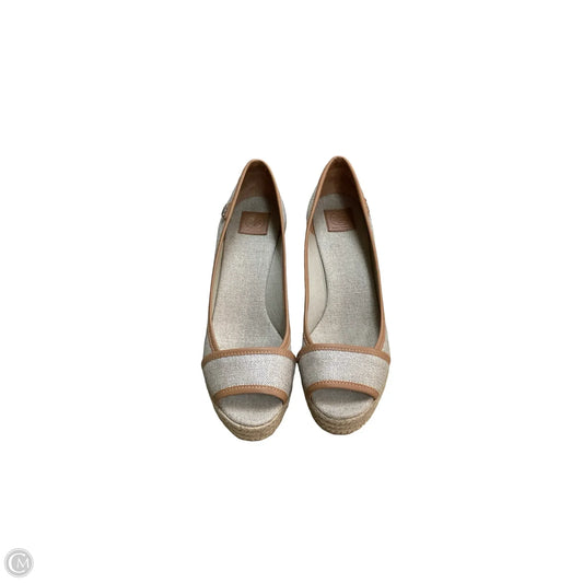 Shoes Designer By Tory Burch In Cream, Size: 9