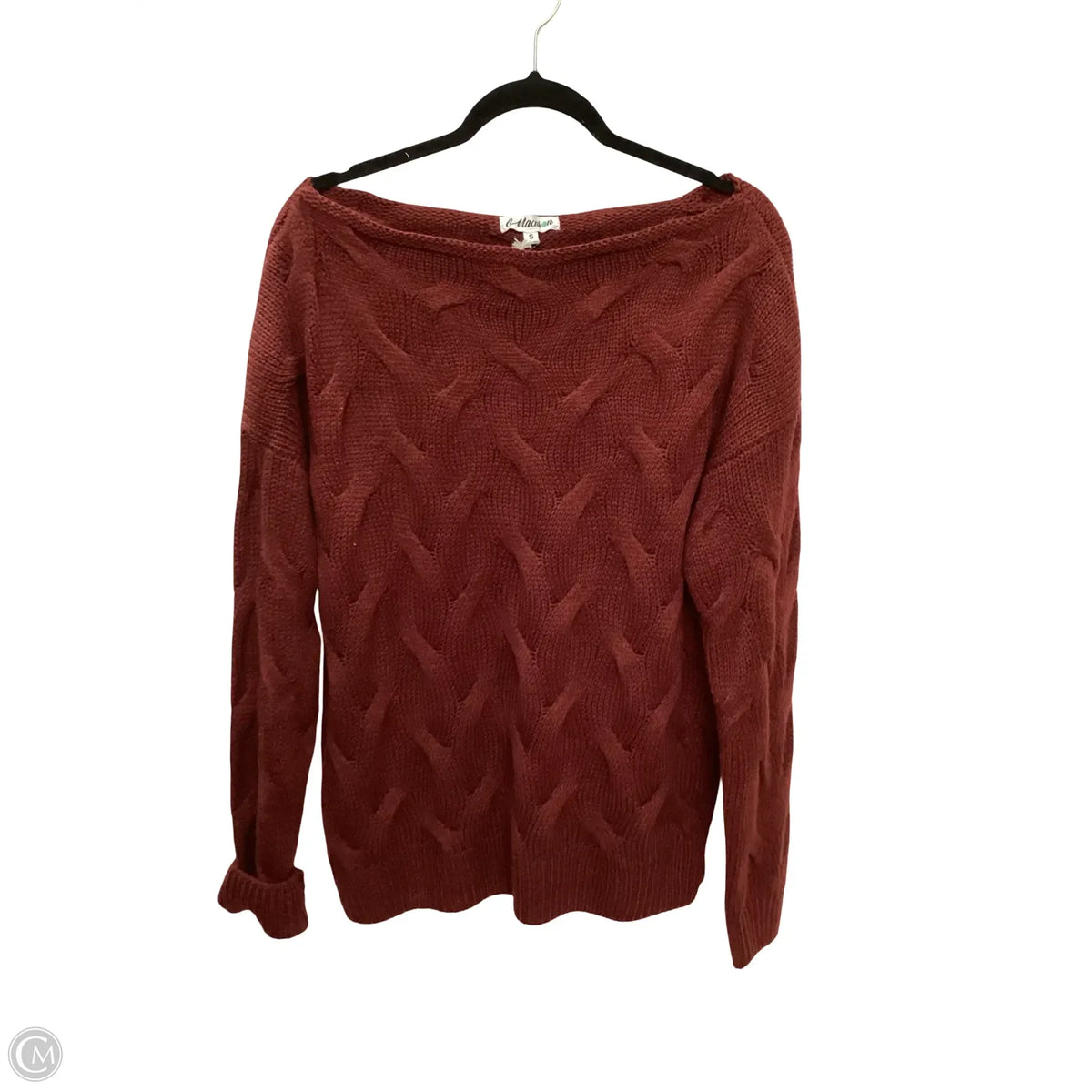Sweater By Clothes Mentor In Red, Size: S