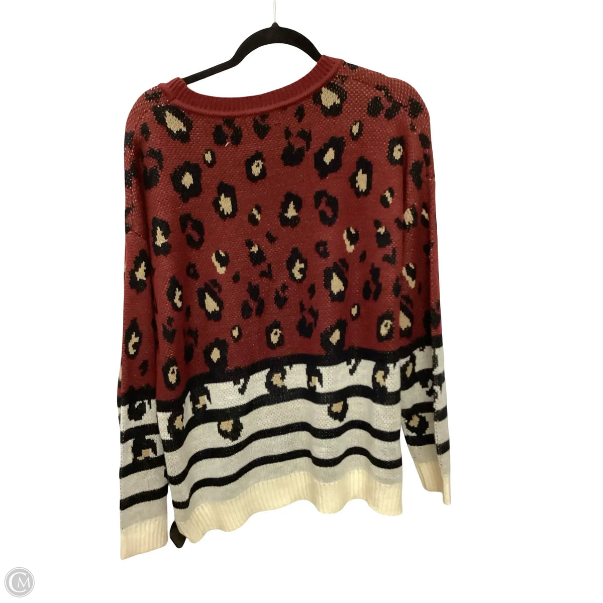 Sweater By Andree By Unit In Red, Size: M