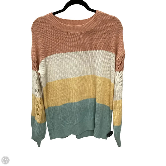 Sweater By Be Cool In Multi-colored, Size: M