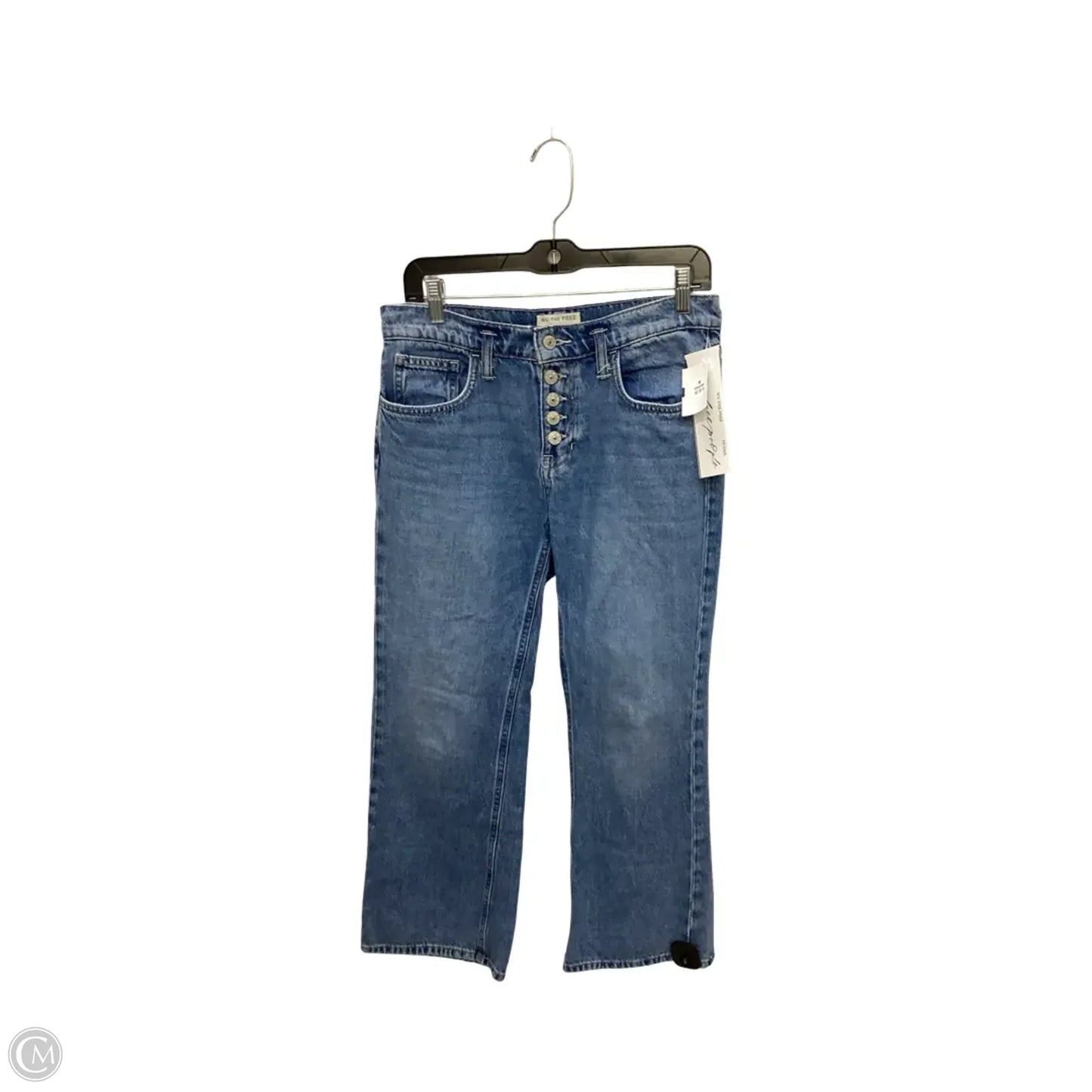Jeans Straight By We The Free In Blue Denim, Size: 2
