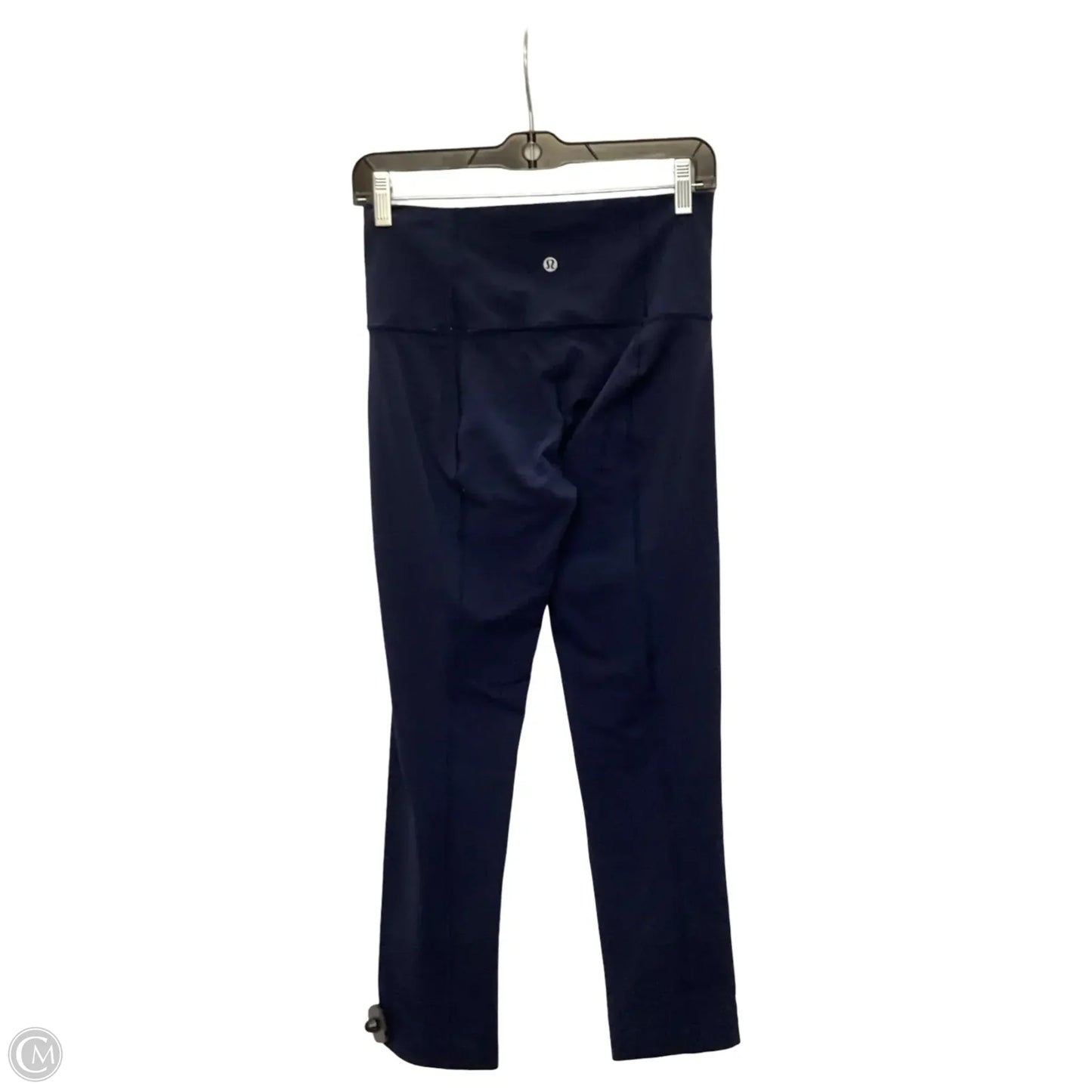 Athletic Leggings By Lululemon In Navy, Size: 8