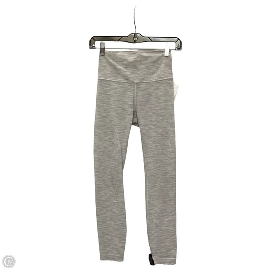 Athletic Leggings By Lululemon In Grey, Size: 4
