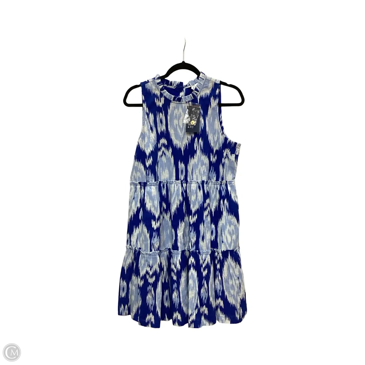 Dress Casual Short By Crown And Ivy In Blue, Size: M
