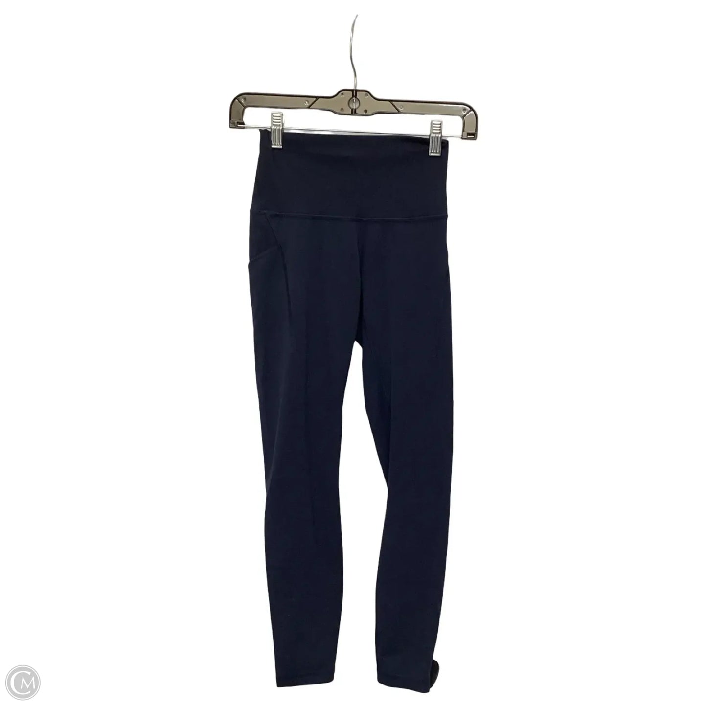 Athletic Leggings By Lululemon In Navy, Size: 4