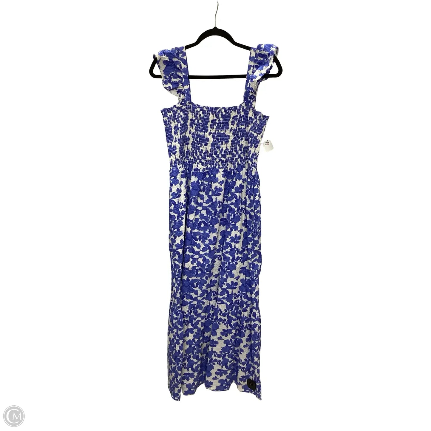 Dress Casual Maxi By Thml In Blue & White, Size: M
