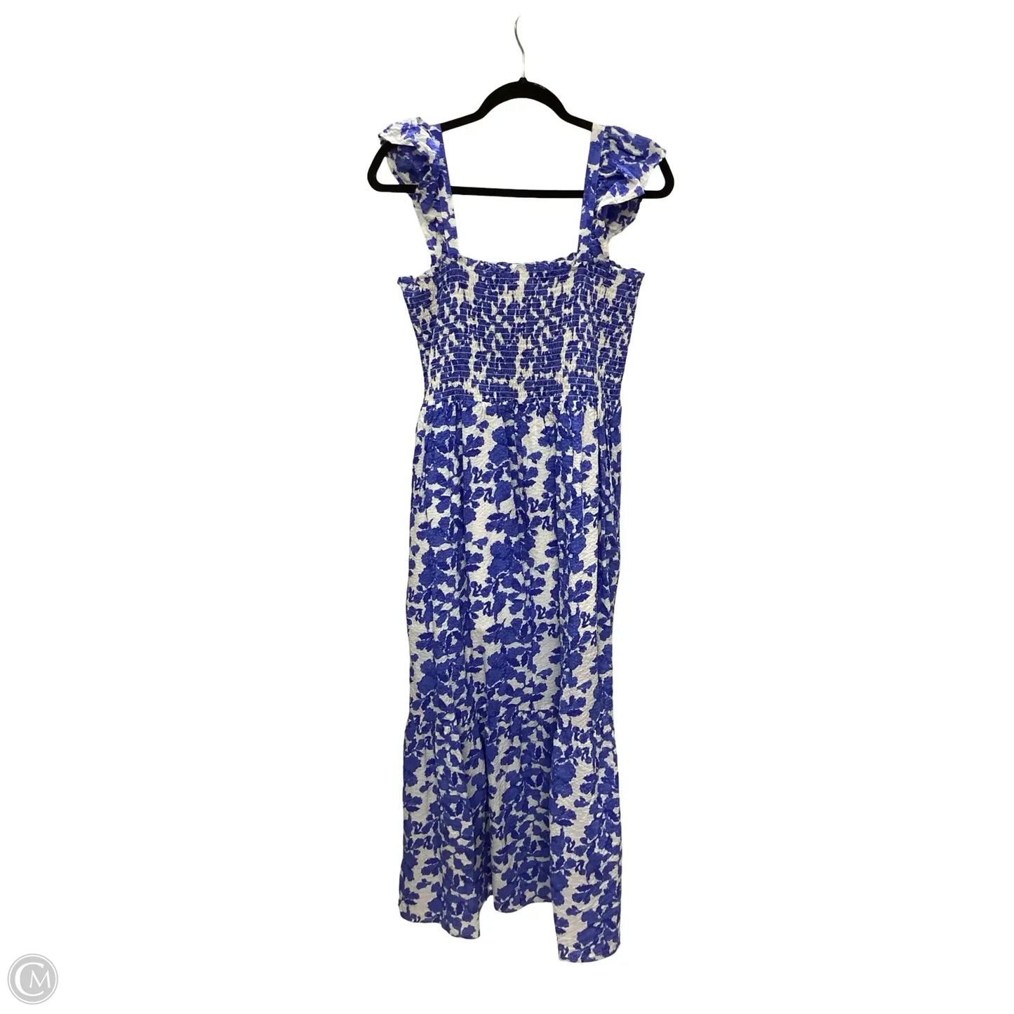 Dress Casual Maxi By Thml In Blue & White, Size: M