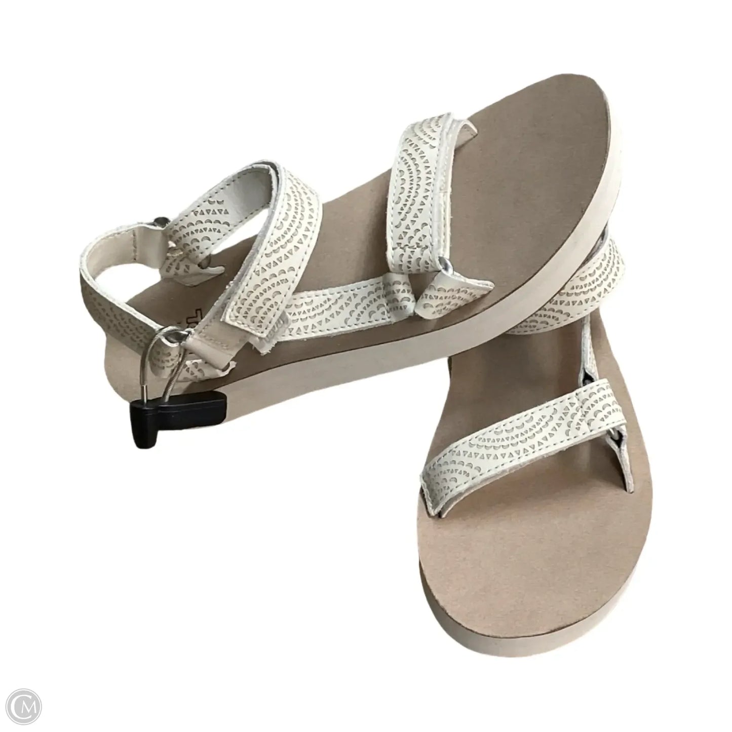 Sandals Flats By Teva In Cream, Size: 9