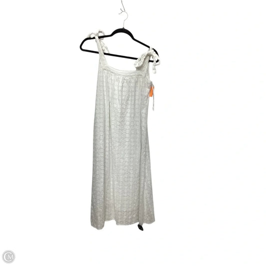 Dress Casual Midi By Line & Dot In White, Size: Xs