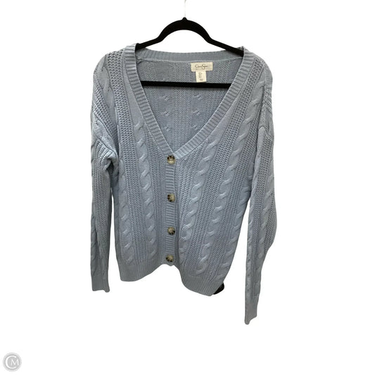 Cardigan By Jessica Simpson In Blue, Size: S