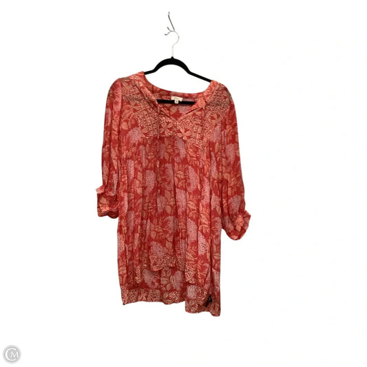 Dress Casual Short By Elan In Pink, Size: S