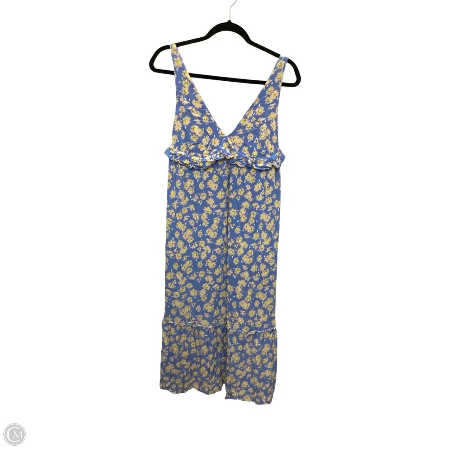 Dress Casual Midi By Who What Wear In Floral Print, Size: M