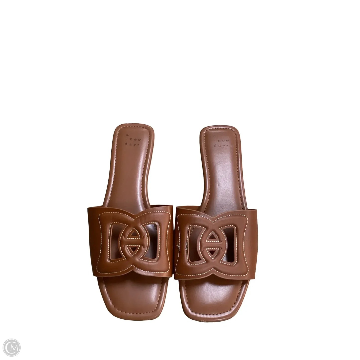 Sandals Flats By A New Day In Brown, Size: 8