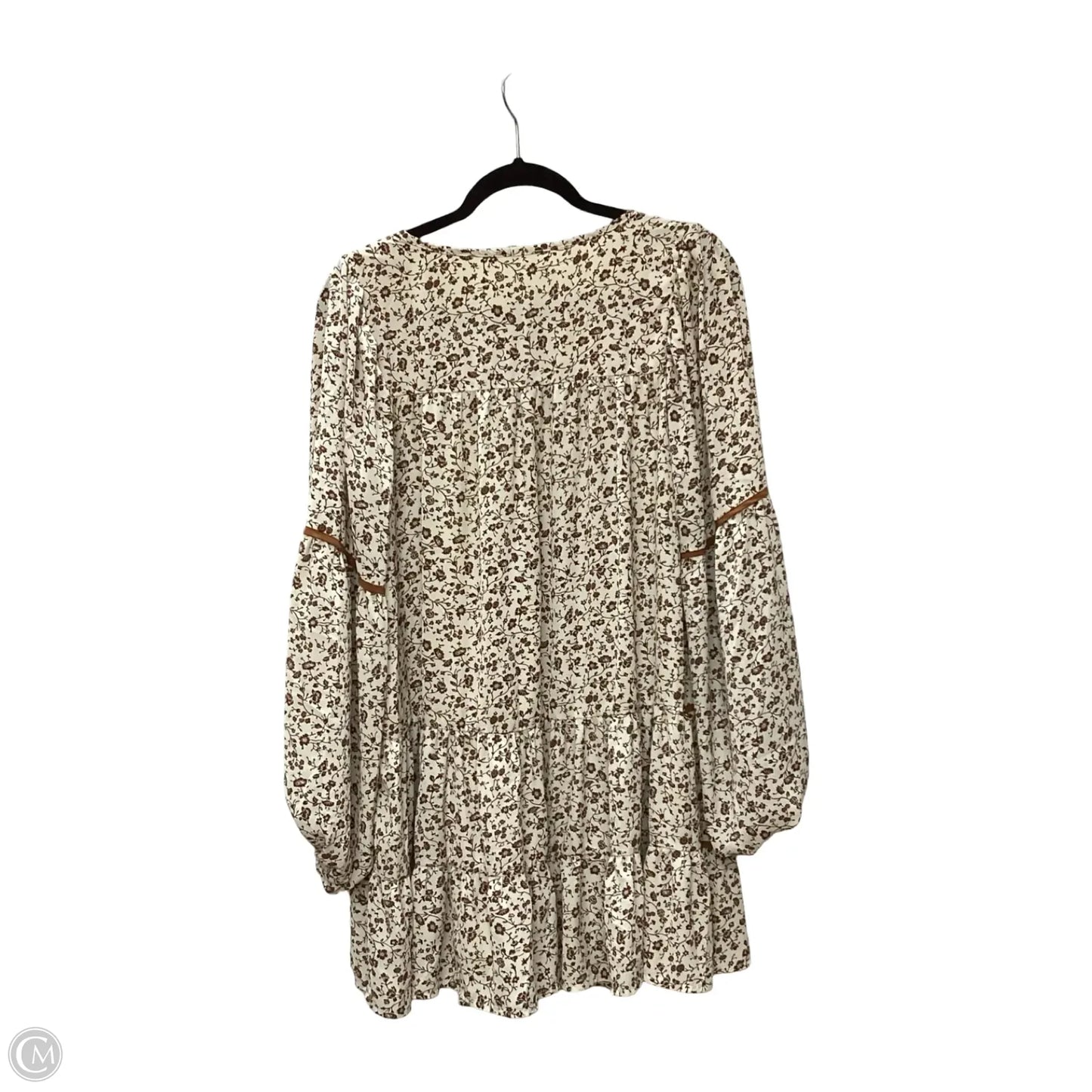 Dress Casual Short By Promesa In Floral Print, Size: M