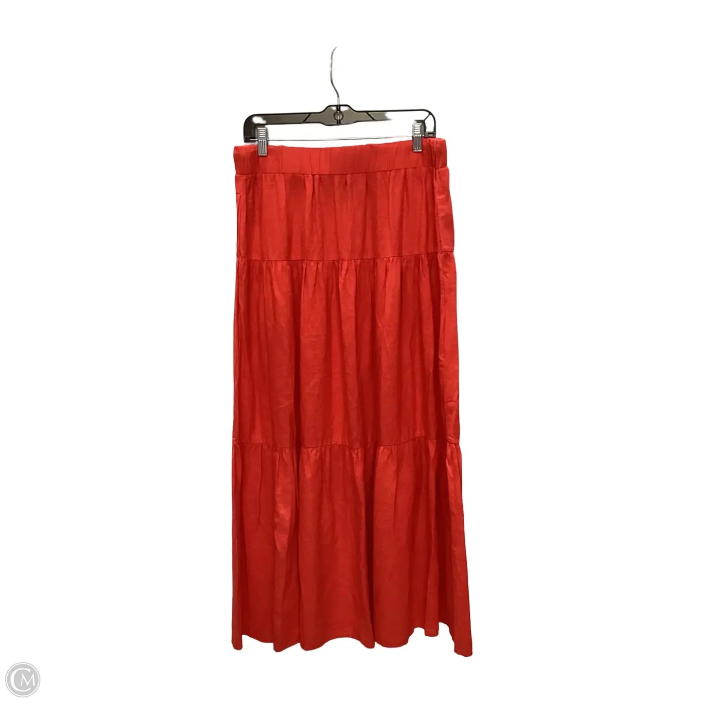 Skirt Maxi By Nicole Miller In Red, Size: L