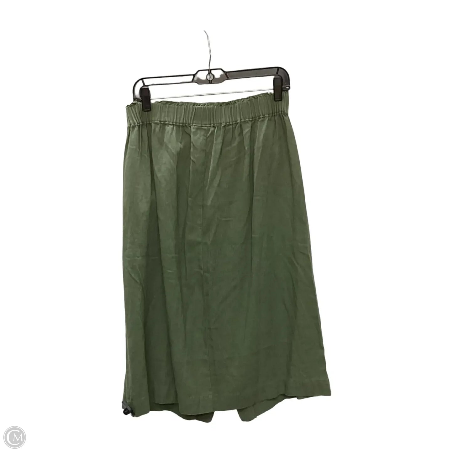 Skirt Midi By Gap In Green, Size: L