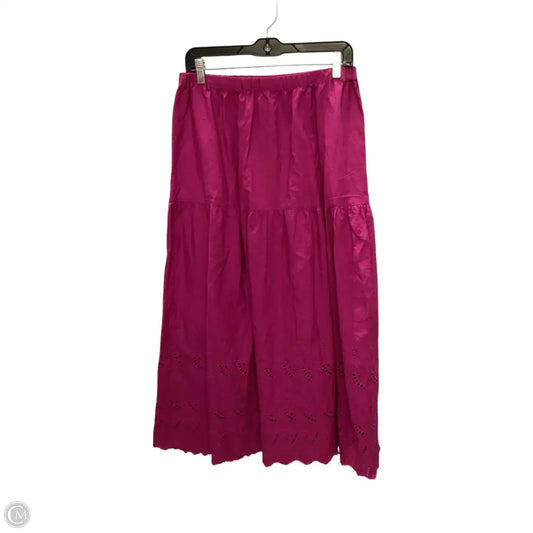 Skirt Maxi By St Johns Bay In Pink, Size: M