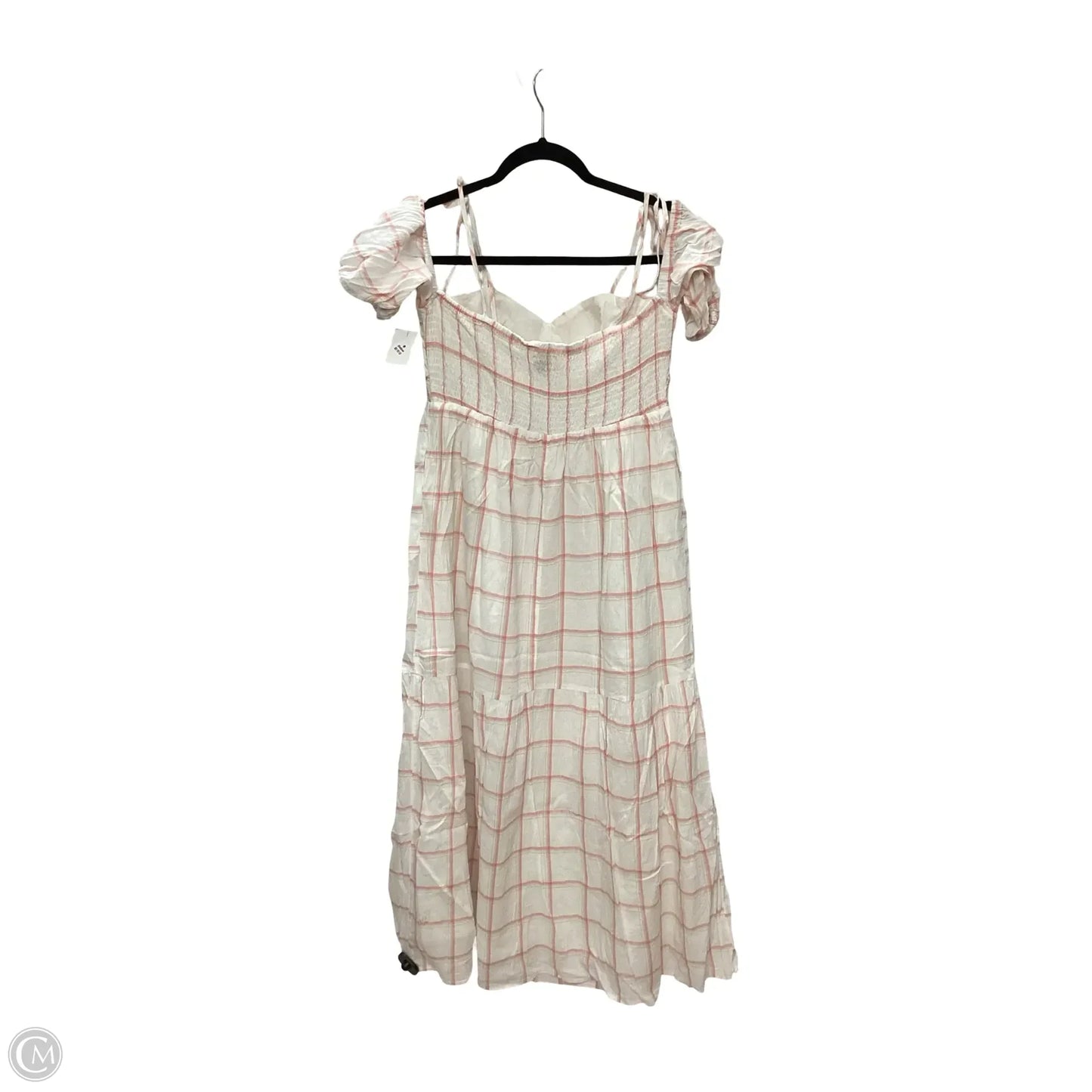 Dress Casual Maxi By Universal Thread In Pink & White, Size: M