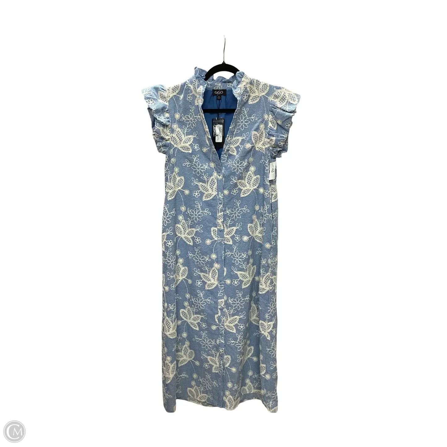 Dress Casual Maxi By Gigio In Blue, Size: M