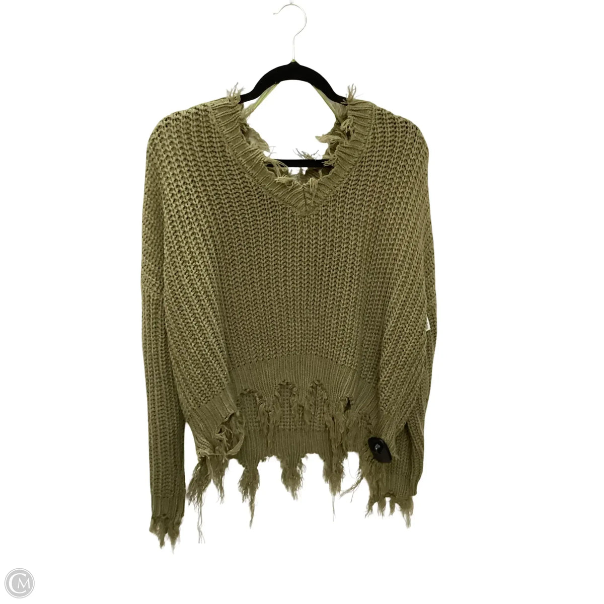 Sweater By Love Tree In Green, Size: M