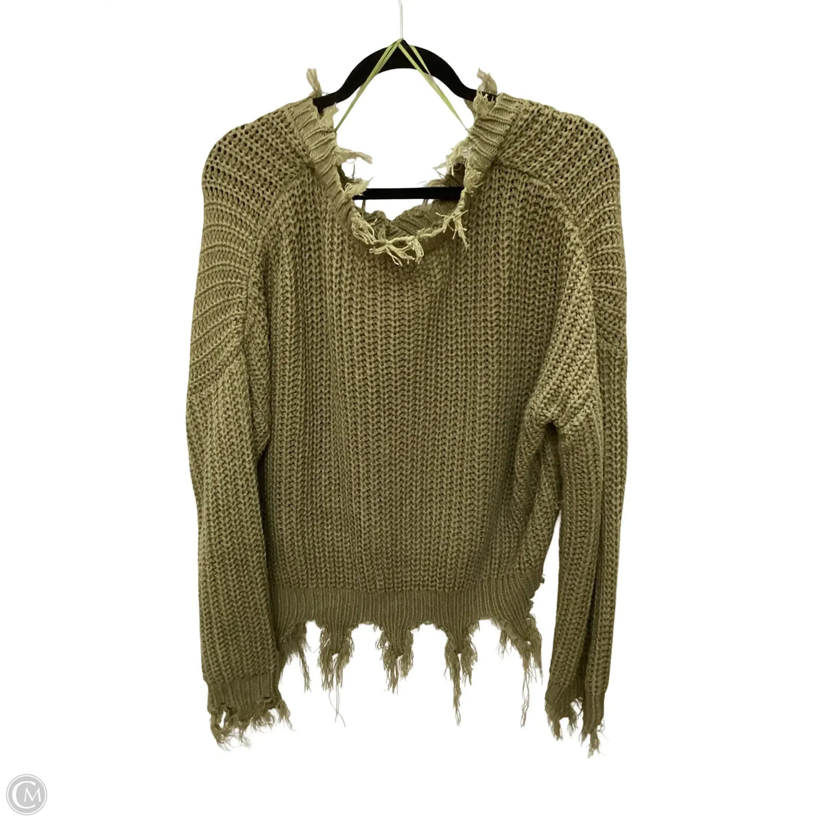 Sweater By Love Tree In Green, Size: M