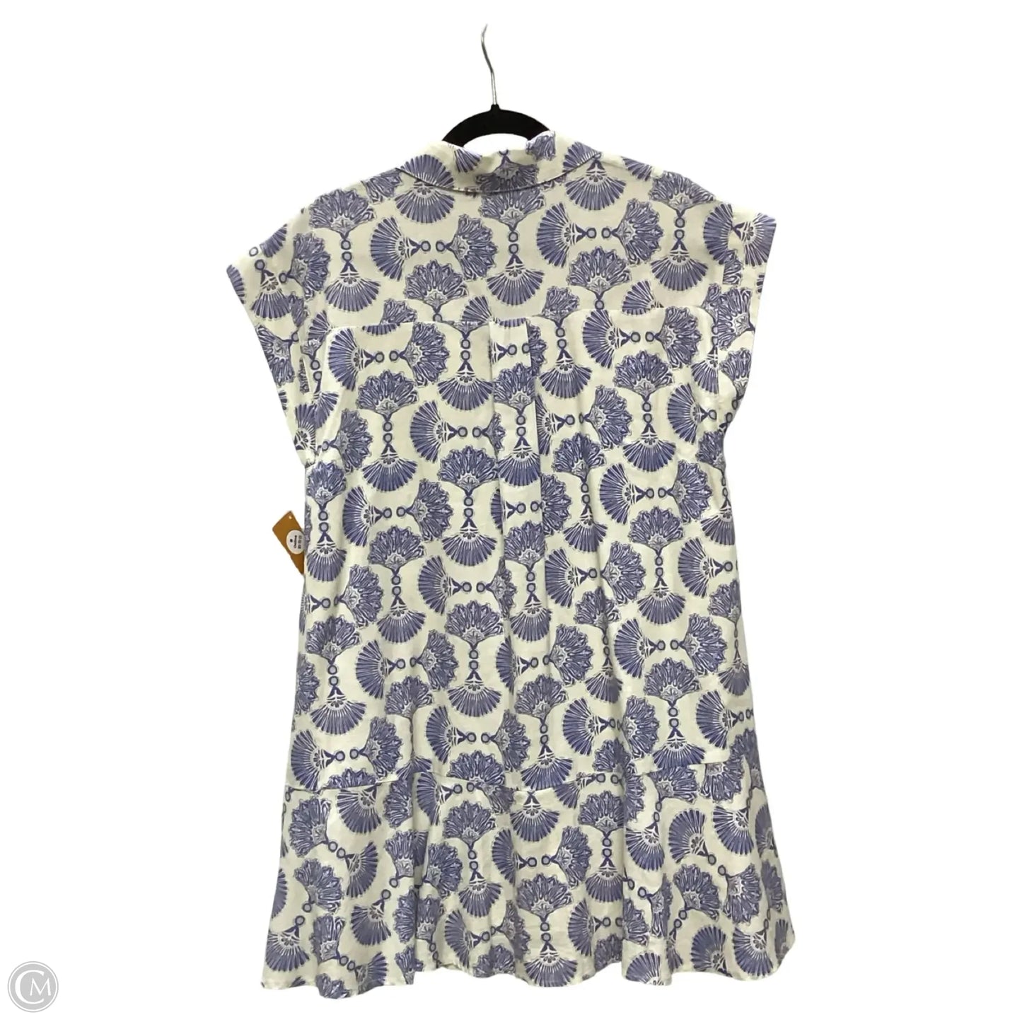 Dress Casual Short By Entro In Blue & White, Size: S