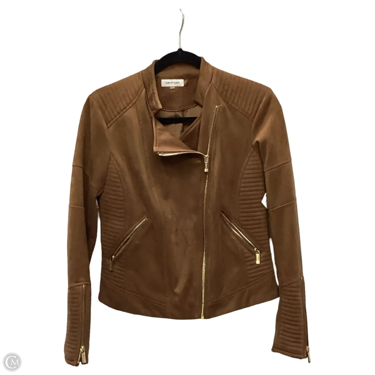 Jacket Other By Calvin Klein In Brown, Size: S