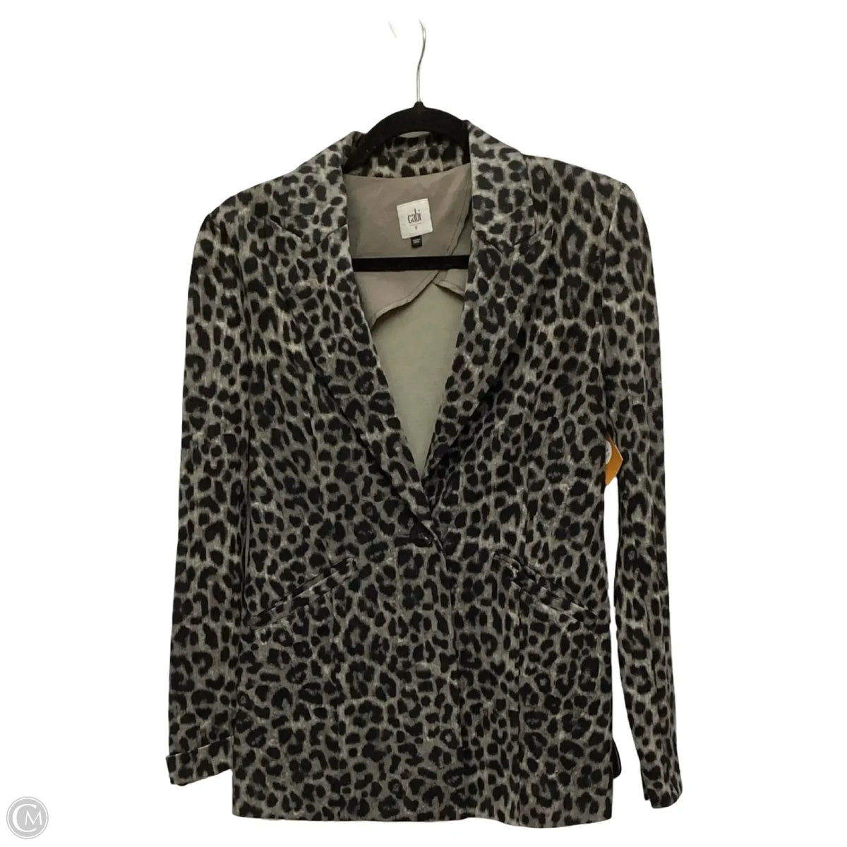 Blazer By Cabi In Animal Print, Size: 2
