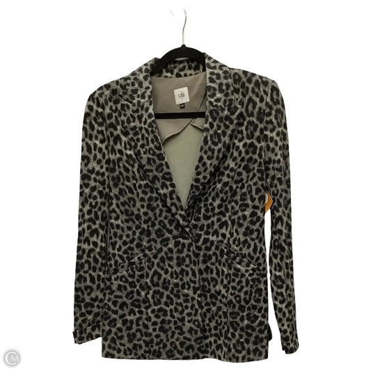 Blazer By Cabi In Animal Print, Size: 2