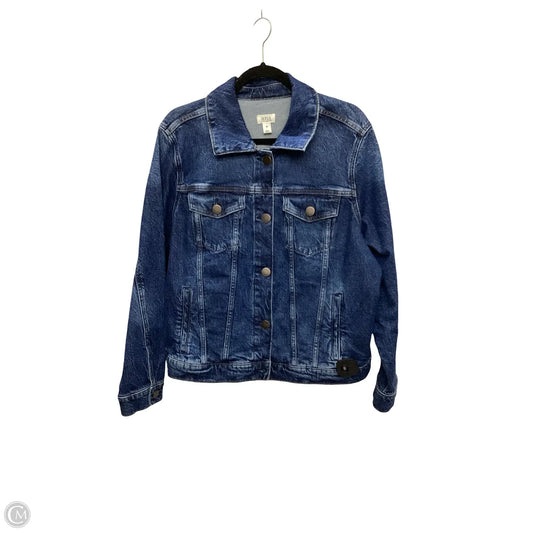 Jacket Denim By Ana In Blue Denim, Size: 0x