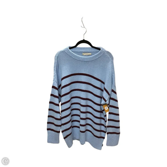 Sweater By Loft In Blue, Size: Xl