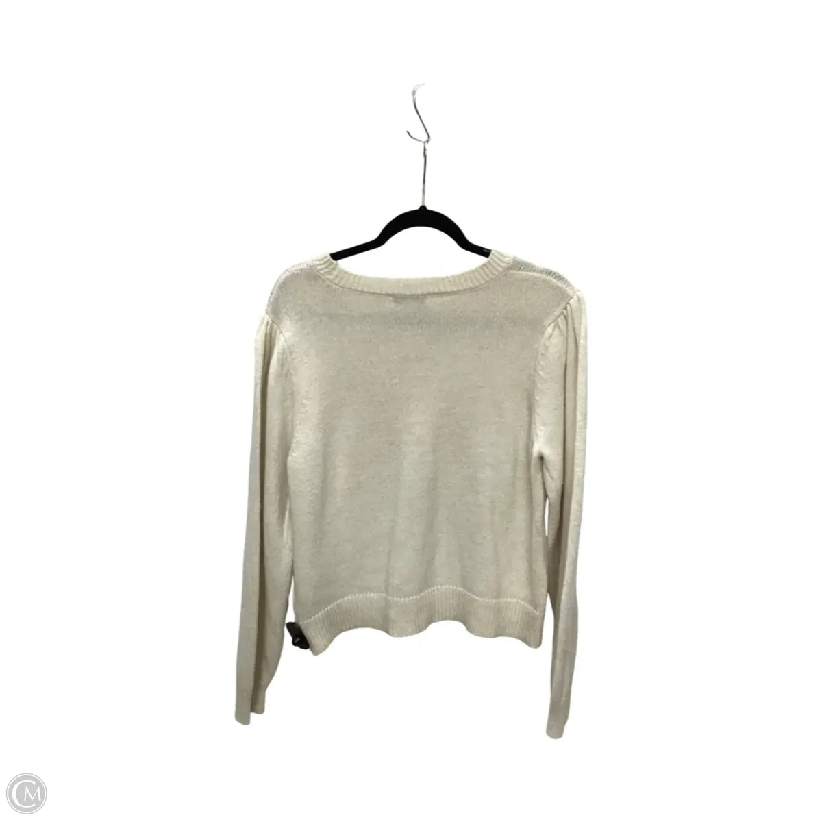 Sweater By Francesca’s In Cream, Size: L