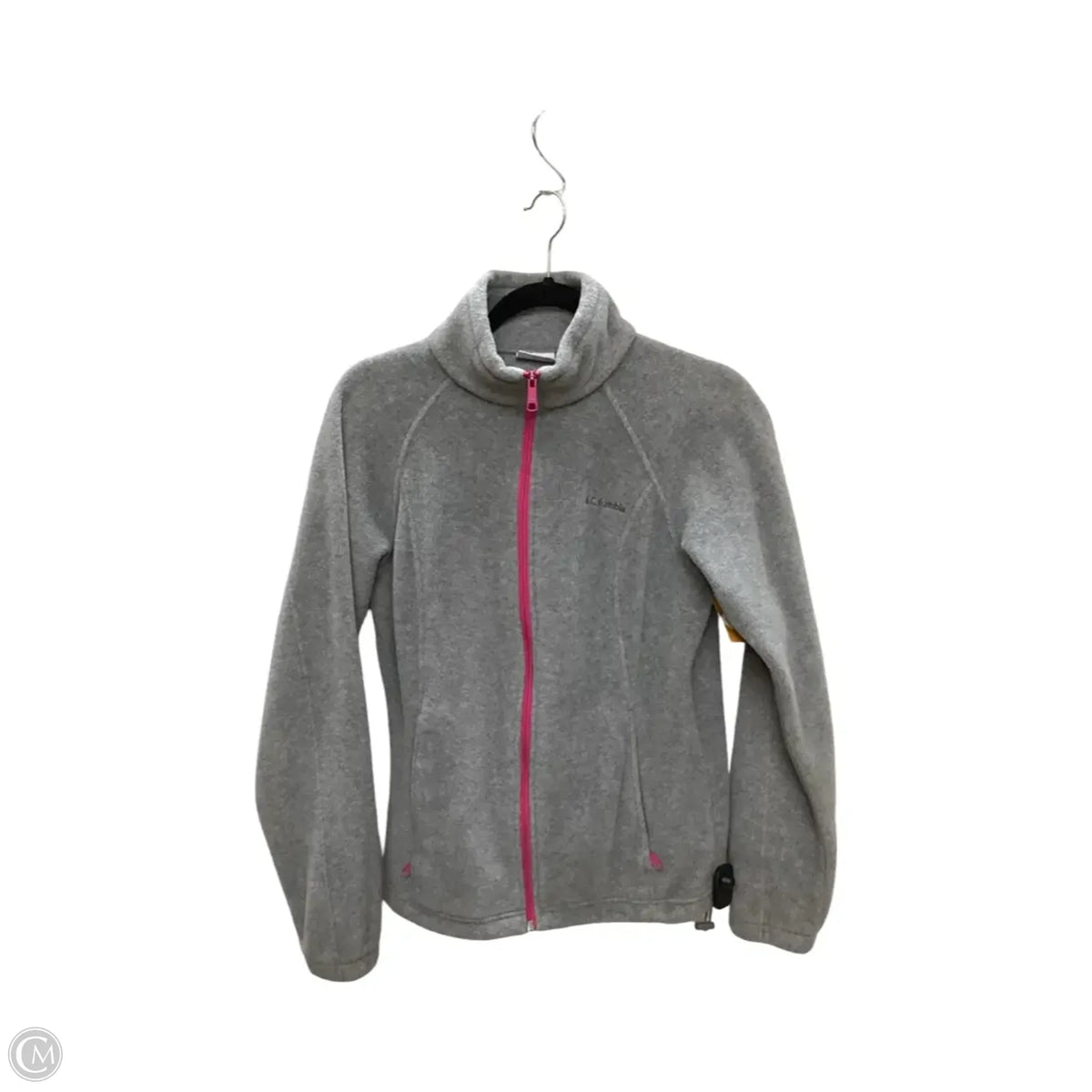 Jacket Fleece By Columbia In Grey, Size: M
