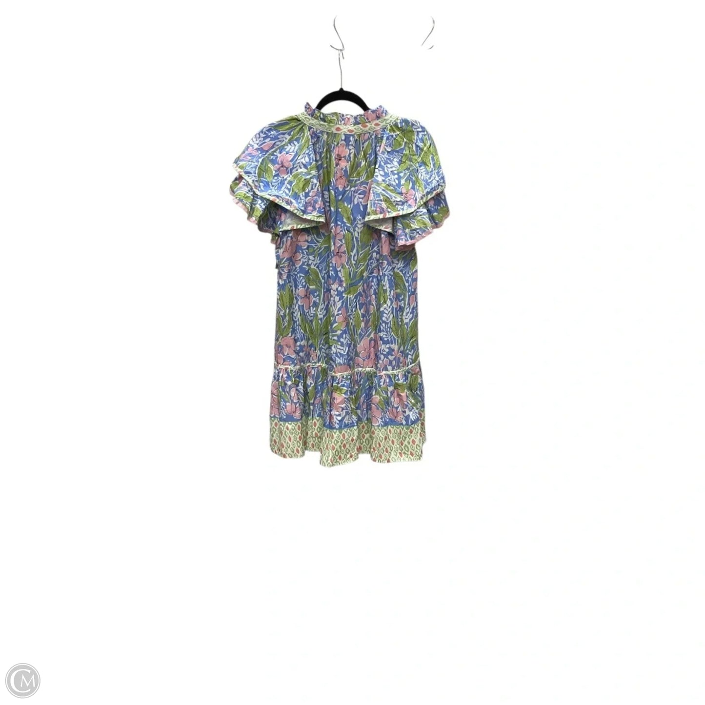 Dress Casual Short By Umgee In Blue, Size: S