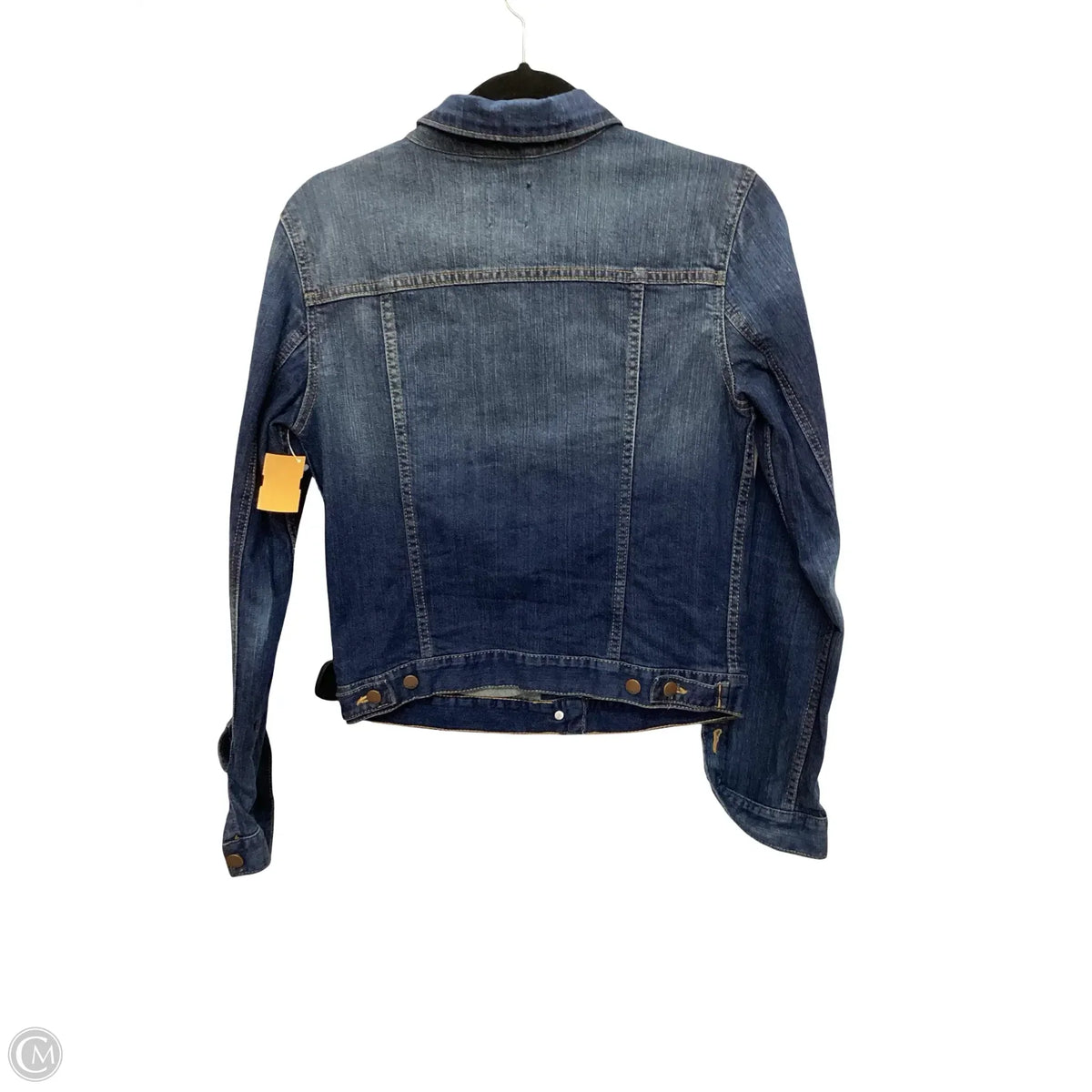 Jacket Denim By Gap In Blue Denim, Size: Xs