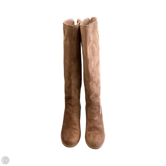 Boots Knee Heels By Corkys In Brown, Size: 10