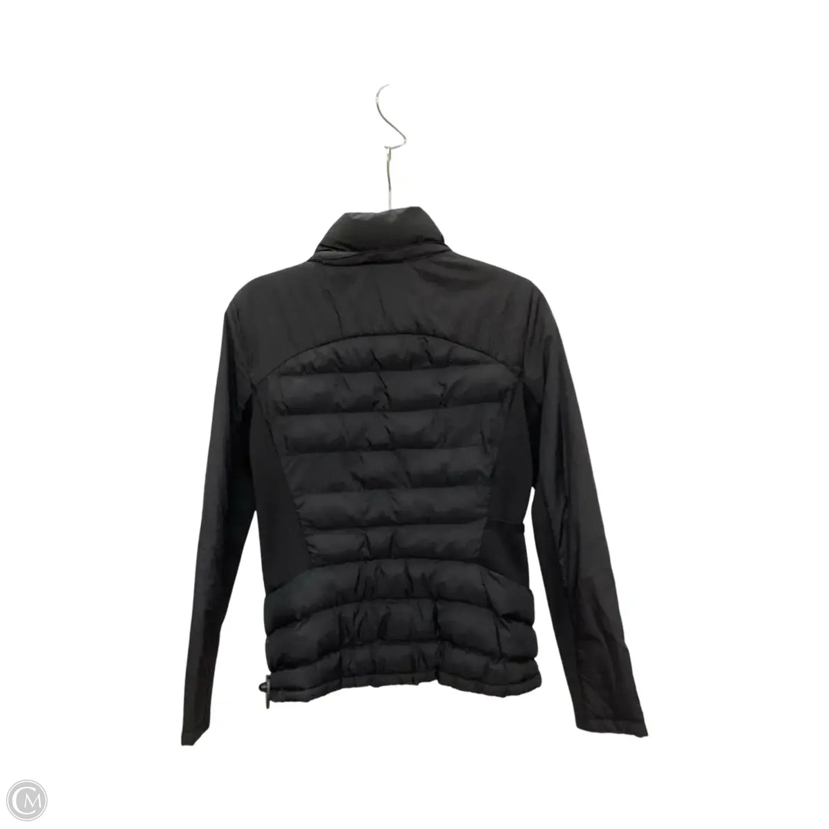 Jacket Puffer & Quilted By Calvin Klein In Black, Size: M