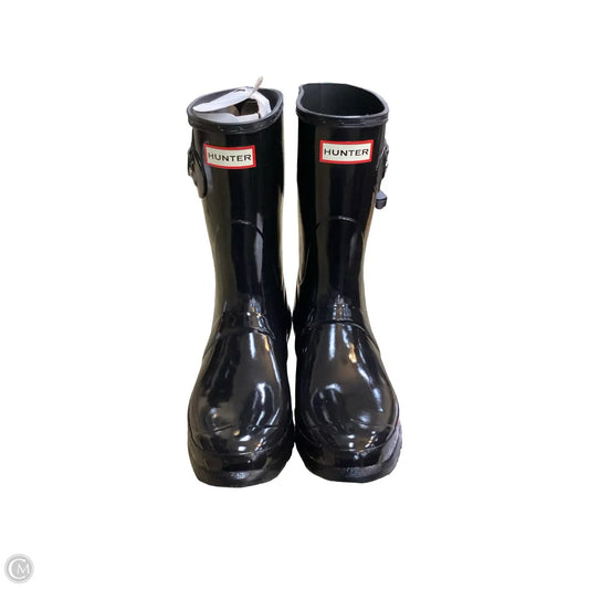 Boots Designer By Hunter In Black, Size: 10