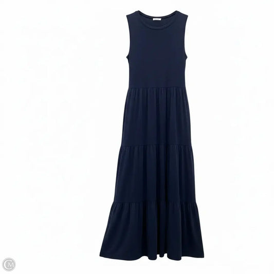 Dress Casual Maxi By Nicole Miller In Navy, Size: M